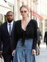 تشارليز تيرون Charlise Theron في باريس -الصورة من دار كلوي Chloe