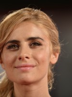 الممثلة والمخرجة الإيطالية غريتا سكارانو (Greta Scarano) - Photo by TIZIANA FABI / AFP