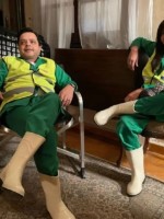كواليس فيلم الجواهرجي- الصورة من صفحة محمد هنيدي على فيسبوك