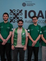 المنتخب السعودي للذكاء الاصطناعي في كازاخستان