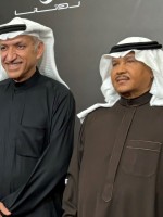 محمد عبده وسالم الهندي - الصورة  خاصة بسيدتي من تصوير زكية البلوشي