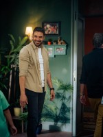 أحمد عز وياسمينا العبد من كواليس مسلسل الأمير 