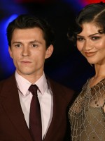 زندايا Zendaya وتوم هولاند Tom Holland - Photo by Andreas SOLARO / AFP