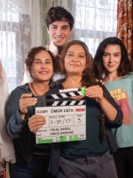 كواليس تصوير مسلسل المعلمة أومورÖmür Usta - الصورة من حساب المسلسل على انستغرام