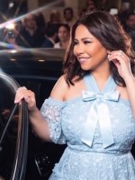تسريحات شعر شيرين عبد الوهاب- الصورة من حساب مصفف الشعر طوني مندلق