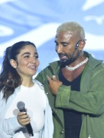 أحمد سعد وابنته جودي من الحفل