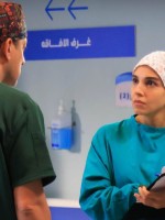 سلمى أبو ضيف ودياب من مسلسل بنج كلي  - الصورة من الشركة المنتجة