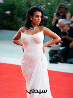جورجينا رودريغيز Georgina Rodriguez في مهرجان فينيسيا السينمائي 81- تصوير يوسف بوهوش خاص لسيدتي