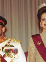 الملك عبد الله والملكة رانيا في قصر رغدان (مصدر الصورة: Maher Attar/Sygma via Getty Images)