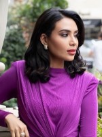لبنى عبد العزيز- الصورة من المكتب الإعلامي للفنانة
