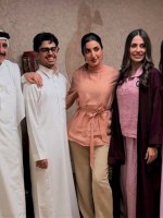 أبطال مسلسل سندس3- الصورة من حساب إلهام علي على الانستغرام