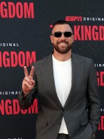 ترافيس كيلسي Travis Kelce - مصدر الصورة: ( JAMIE SQUIRE / GETTY IMAGES NORTH AMERICA / Getty Images via AFP)