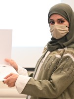 المصممة السعودية حنان العامودي