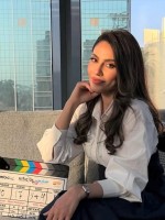 من كواليس مسلسل سندس 3- الصورة من حساب إلهام علي على الانستغرام