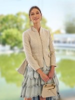 كارلي كلوس Karlie Kloss في عرض ديور ربيع وصيف 2027 - الصورة من الصورة من Launchmetrics/Spotlight ©