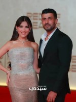 مي عمر ومحمد سامي من مهرجان البحر الأحمر- تصوير عدنان مهدلي خاص لـ«سيدتي»