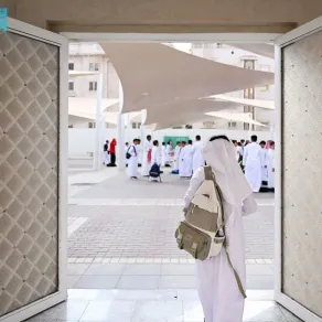 طلاب في إحدى المدارس السعودية