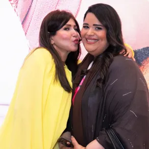 سارة الجابر وعهود السامر- الصورة من حساب MBC Talent على الانستغرام