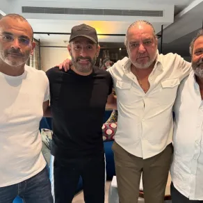 تحضيرات فيلم هيروشيما - الصورة من صفحة أيمن بهجت قمر على فيسبوك