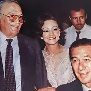 عبدالمنعم مدبولي وابنته أمل