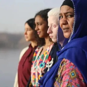 الفنانة السودانية إسلام مبارك في فيلم "ضي"- الصورة من المركز الإعلامي للفنانة