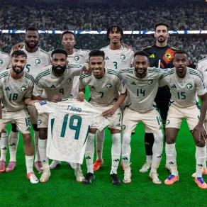 المنتخب السعودي يفوز على نظيره الإندونيسي. الصورة من حساب المنتخب السعودي على منصة x