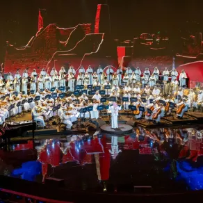 الأوركسترا السعودية- الصورة من المركز الإعلامي للأوركسترا الأوركسترا السعودية- الصورة من المركز الإعلامي للأوركسترا