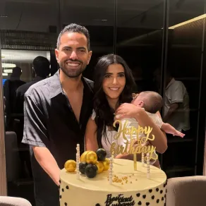 ريم سامي وزوجها محمد المغازي - الصورة من حسابها على إنستغرام ريم سامي وزوجها محمد المغازي - الصورة من حسابها على إنستغرام