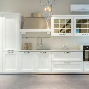 مطبخ أبيض  مطبخ نظيف