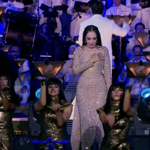 شريهان من حفل افتتاح المتحف المصري الكبير - الصورة من المركز الإعلامي للشركة المتحدة