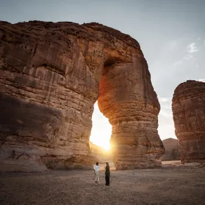جبل الفيل في العلا. الصورة من منصة الصور السعودية