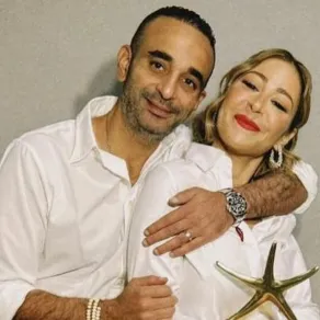 المنتج أحمد الجنايني مع زوجته الفنانة منة شلبي - الصورة من حسابه على إنستغرام المنتج أحمد الجنايني مع زوجته الفنانة منة شلبي - الصورة من حسابه على إنستغرام