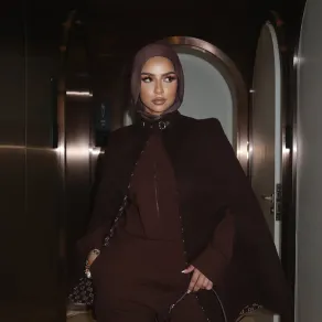 مدونة الموضة سهى طه - الصورة من حسابها على إنستغرام مدونة الموضة سهى طه - الصورة من حسابها على إنستغرام