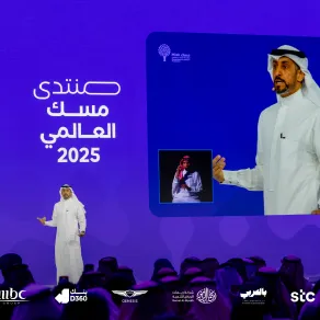 الرئيس التنفيذي لمؤسسة مسك الخيرية الدكتور بدر البدر خلال إلقاء كلمته في افتتاح أعمال النسخة التاسعة من المنتدى. الصورة من الحساب الرسمي لمسك على منصة x الرئيس التنفيذي لمؤسسة مسك الخيرية الدكتور بدر البدر خلال إلقاء كلمته في افتتاح أعمال النسخة التاسعة من المنتدى. الصورة من الحساب الرسمي لمسك على منصة x