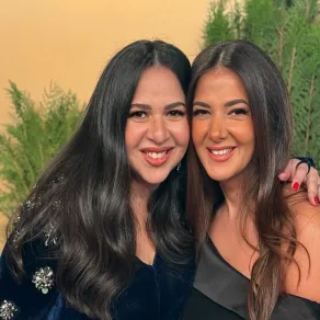 دنيا وإيمي سمير غانم - الصورة من حساب دنيا على إنستغرام دنيا وإيمي سمير غانم - الصورة من حساب دنيا على إنستغرام