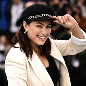 هند صبري Hend Sabri في مهرجان كان 2023. مصدر الصورة: LOIC VENANCE / AFP