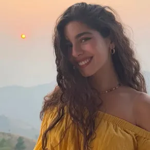 مايان السيد- الصورة من حسابها الرسمي على إنستغرام مايان السيد تنفي شائعة ارتباطها: كله إشاعات ولو مرتبطة هقول