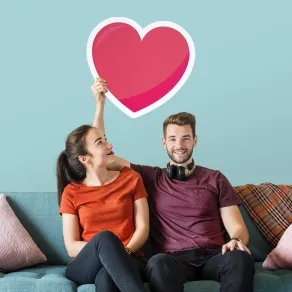 كلمات حب- الصورة من موقع Freepik