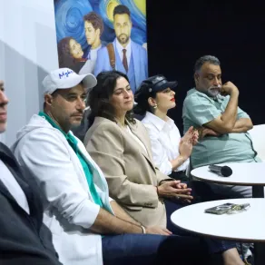 العرض الخاص للفيلم - الصورة من الشركة المنتجة صُنّاع "ولنا في الخيال… حب" يكشفون كواليس الفيلم في عرض خاص للنقاد
