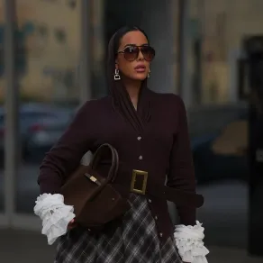 مدونة الموضة سهى طه - الصورة من حسابها على إنستغرام