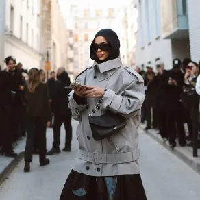 مدونة الموضة سهى طه - الصورة من حسابها على إنستغرام مدونة الموضة سهى طه - الصورة من حسابها على إنستغرام