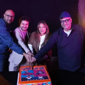 كواليس ابن مين فيهم- الصورة من المركز الإعلامي للفيلم كواليس ابن مين فيهم- الصورة من المركز الإعلامي للفيلم