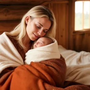 هناك ساعات حاسمة بعد الولادة صورة لأم مع مولودها بعد الولادة