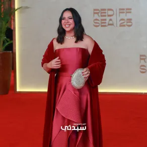 إيمي سمير غانم من مهرجان البحر الأحمر السينمائي 2025 -الصورة خاصة بـ"سيدتي" تصوير - عدنان مهدلي