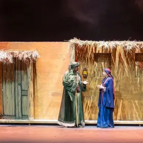 مسرحية شرهبان من نسخة العام الماضي من مهرجان الرياض للمسرح - مصدر الصورة: وكالة الأنباء السعودية - واس مسرحية شرهبان من نسخة العام الماضي من مهرجان الرياض للمسرح