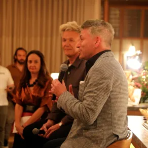 الشيف رامزي مع دانيال وينر