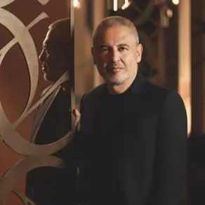 إيلي صعب- الصورة من حساب ابنه جونيور على إنستغرام