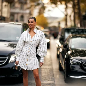 الجاكيت بأكتاف ضخمة -الصورة من Launchmetrics/Spotlight ©