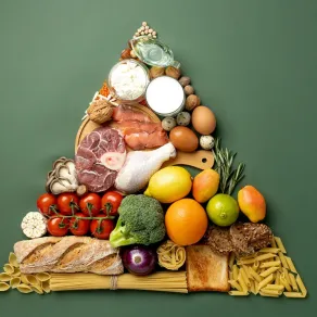 الهرم الغذائي الجديد أكثر من مجرد رسم المصدر -  Image by freepik