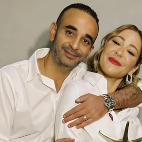 منة شلبي وزوجها أحمد الجنايني - الصورة من حساب أحمد الجنايني على انستغرام